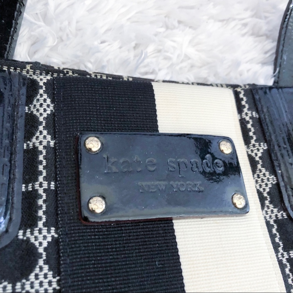 kate spade | geometric dot noel black bag large - Picture 5 of 8
